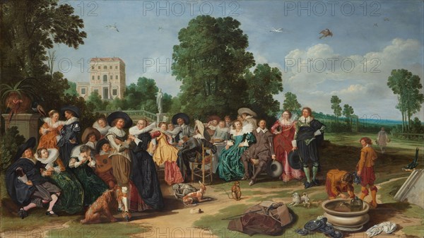 The Fête champêtre, 1627. Creator: Dirck Hals.