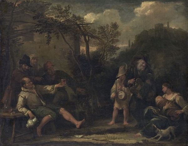 Merry Company, 1675-1702. Creator: Dirck Helmbreeker.