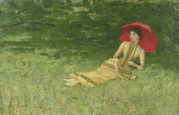 A Summer Afternoon, 1880-1890. Creator: Frits Jansen.