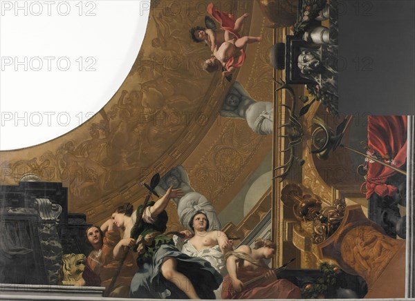 Ceiling painting of mythological figures, c.1676-c.1682.  Creator: Gerard de Lairesse.