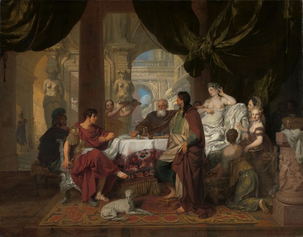 Cleopatra’s Banquet, c.1675-c.1680. Creator: Gerard de Lairesse.