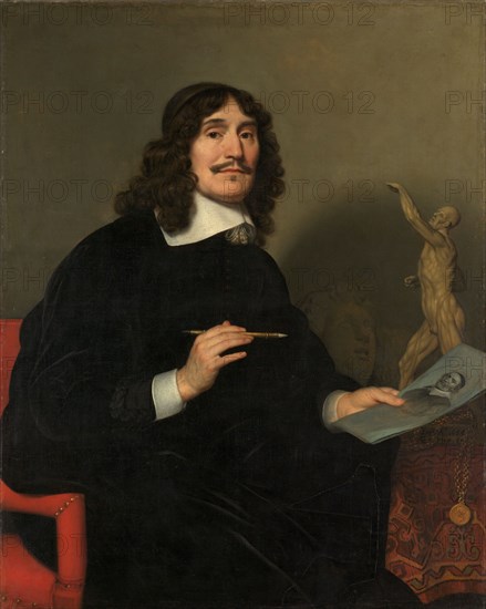 Portrait of an Artist, 1655. Creator: Gerrit van Honthorst.