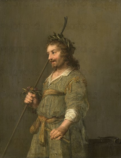 Portrait of a Man Dressed as a Shepherd, c.1630-c.1645. Creator: Hendrik Gerritsz Pot.