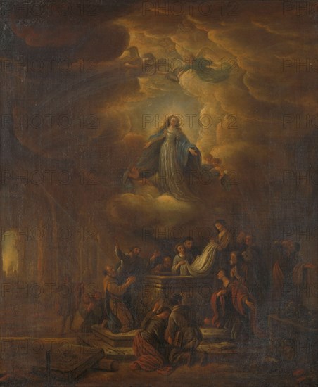 Assumption of the Virgin, 1640-1672. Creator: Jacob Willemsz de Wet the elder.