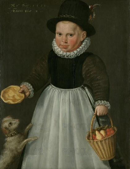 Portrait of a little Boy, 1581. Creator: Jacob Willemsz. Delff the Younger.