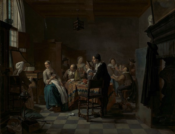 The New Song', 1740-1760. Creator: Jan Josef Horemans II.