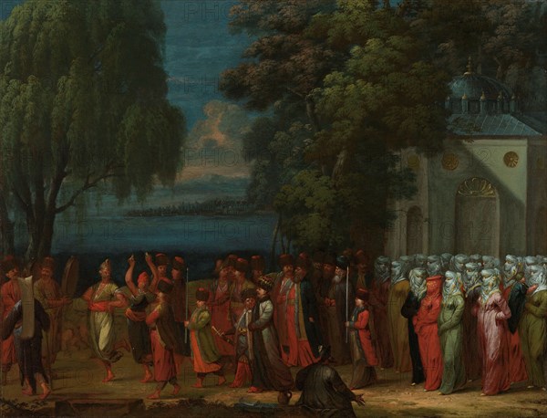 Armenian Wedding, 1720-1737. Creator: Jean Baptiste Vanmour.