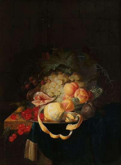 Still Life with Fruit, 1668. Creator: Johannes Hannot.