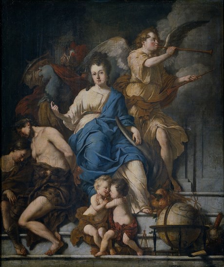 Allegory of the Treaty of Ryswick, 1697, 1698. Creator: Johannes Voorhout.