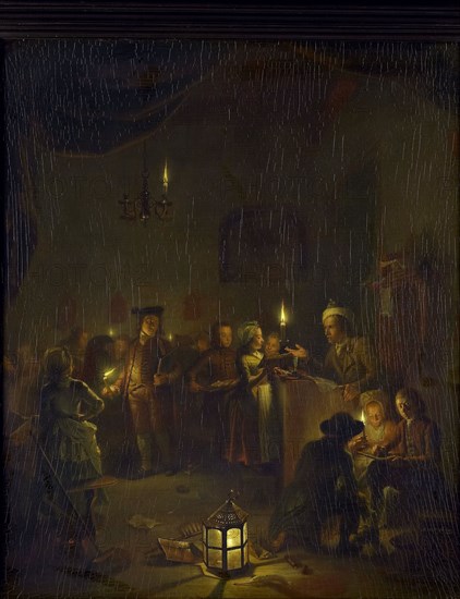 The Night School, 1786. Creator: Michiel Versteegh.