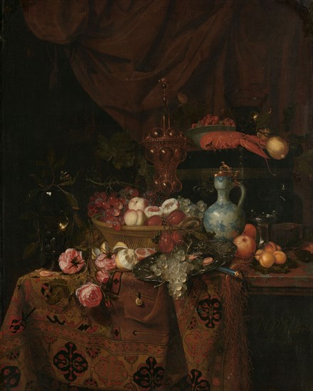 Still Life, 1664. Creator: Nicolaes van Gelder.