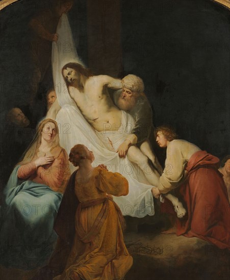 The Descent from the Cross, 1633. Creator: Pieter de Grebber.