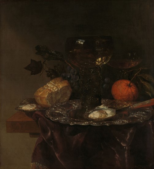 Still Life, c.1660-1690. Creator: Abraham van Beyeren.