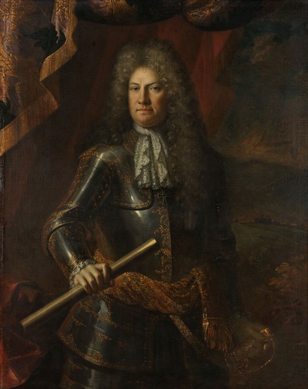 Portrait of Lieutenant-General Godard van Reede, Lord of Amerongen, 1690-1703. Creator: Adriaen van der Werff.