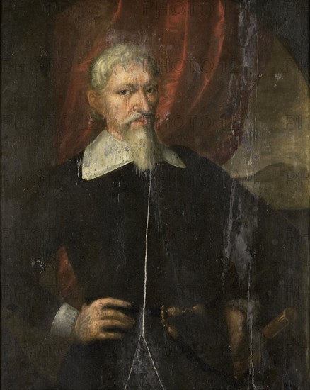 Portrait of Hendrik Brouwer, Governor-General of the Dutch East Indies, 1632-1675. Creator: Anon.