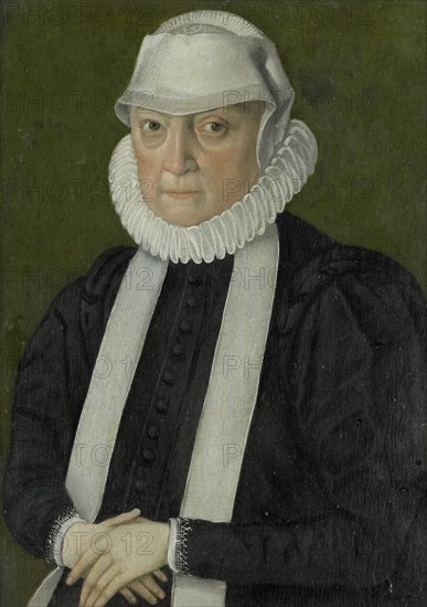 Portrait of a Woman, probably Anna Jagellonia, Queen of Poland, 1570-1580. Creator: Anon.