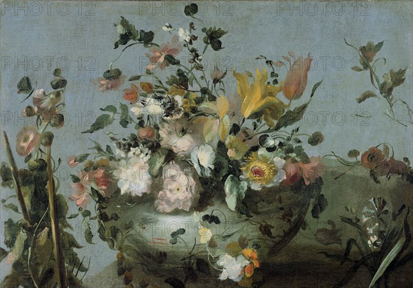 Flowers, c.1700-c.1799. Creator: Anon.