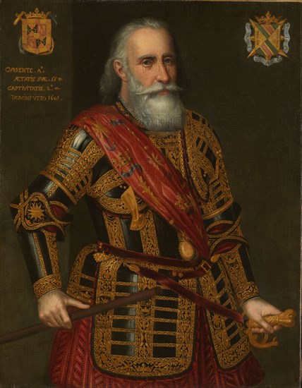 Portrait of Francisco Hurtado de Mendoza, 1601. Creator: Anon.