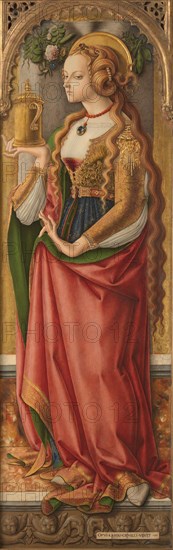 Mary Magdalene, c.1480. Creator: Carlo Crivelli.