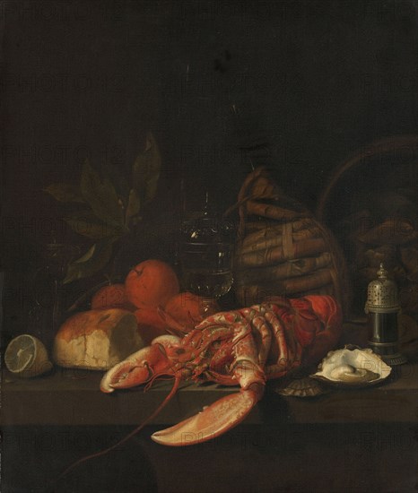 Still Life, c.1668. Creator: David Davidsz de Heem.