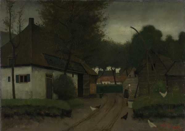 Farmstead, 1890-1900. Creator: Johann Eduard Karsen.