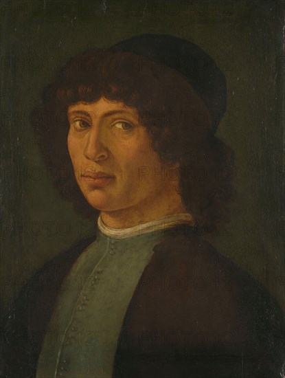 Portrait of a Young Man, 1750-1850. Creator: Filippino Lippi (manner of).