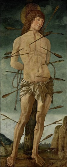 St Sebastian, 1470-1490. Creator: Francesco Bonsignori.