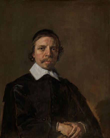 Portrait of a Man, possibly a Clergyman, c.1657-c.1660. Creator: Frans Hals.