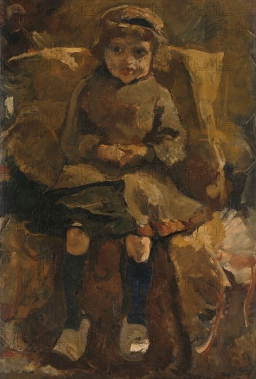 The Wooden Shoes, 1884-1885. Creator: George Hendrik Breitner.