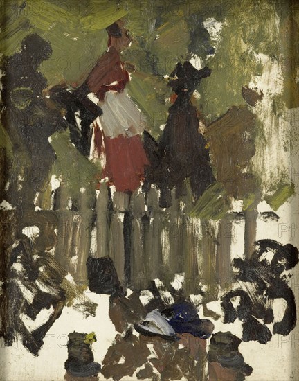 The Funfair, 1880-1923. Creator: George Hendrik Breitner.