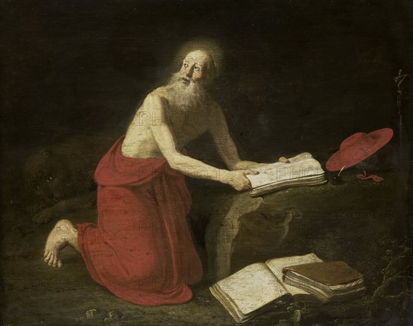 St Jerome, 1667-1682. Creator: Gerrit de Haen.