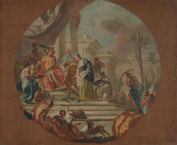 The Continence of Scipio, 1765-1770. Creator: Giacinto Diana.