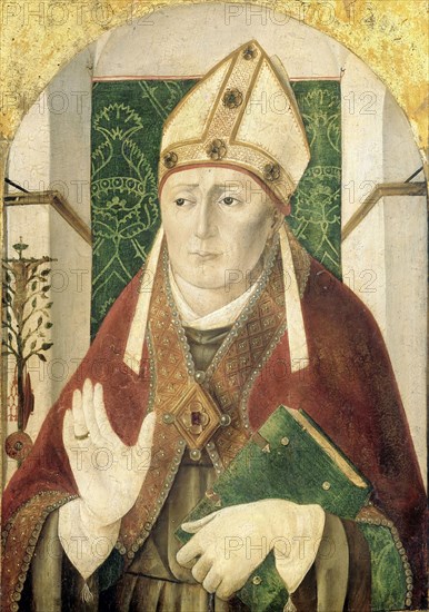 St Bonaventure, c.1490. Creator: Girolamo da Treviso the Elder.