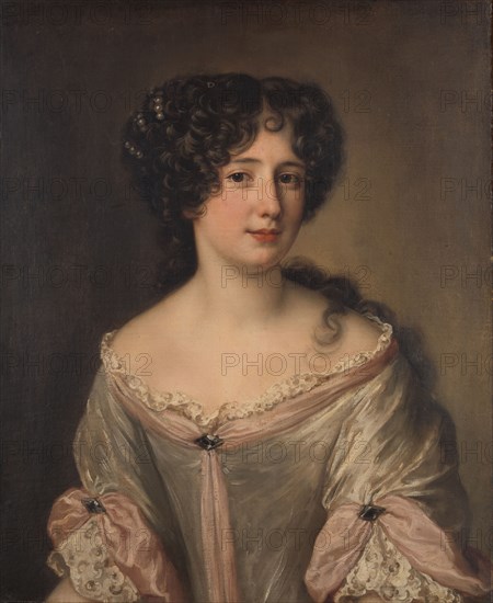 Portrait of La Duchessa Mancini Colonna (1646-1699), c.1670-c.1675. Creator: Jacob Ferdinand Voet.
