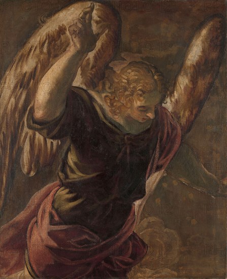 Angel from the Annunciation to the Virgin, 1560-1585. Creator: Jacopo Tintoretto.
