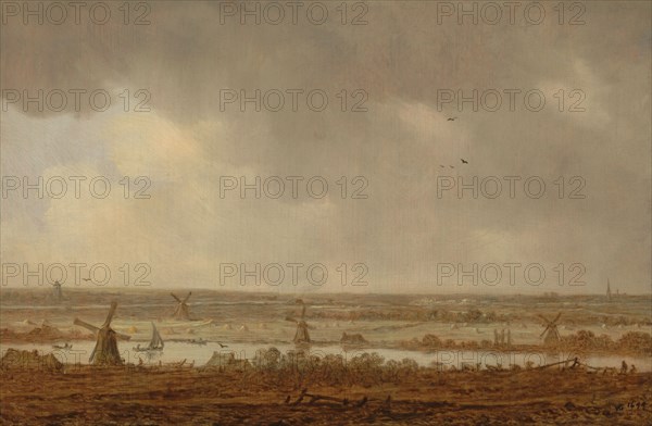 Polder Landscape, 1644. Creator: Jan van Goyen.