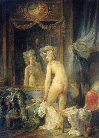 Morning Toilet, 1780-1820. Creator: Jean Frederic Schall.