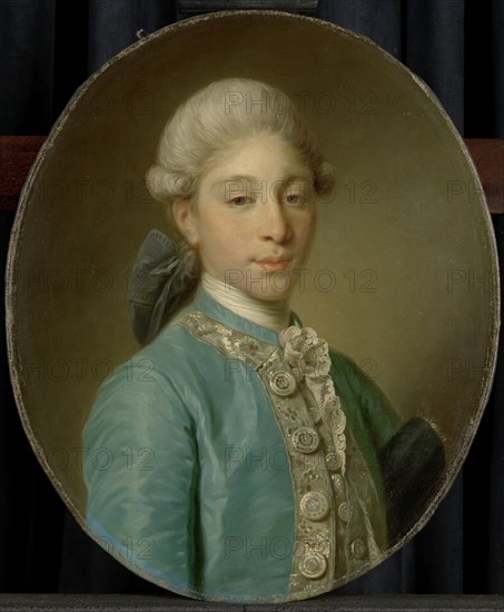 Portrait of the Marquis de Saint-Paul, c.1760. Creator: Jean-Baptiste Greuze.