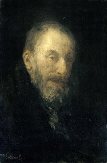 'Old Isaac', 1896. Creator: Jozef Israels.