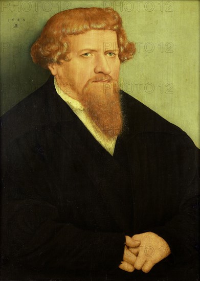 Portrait of a Man, 1548. Creator: Lucas Cranach the Younger.