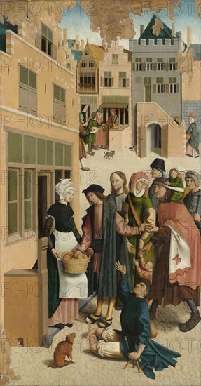 The Seven Works of Mercy, 1504. Creator: Master of Alkmaar.