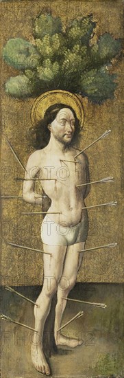 Saint Sebastian, c.1460. Creator: Master ES.