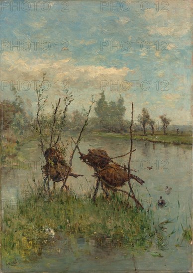 Ducks’ Nests, c.1890-c.1900. Creator: Paul Joseph Constantin Gabriel.