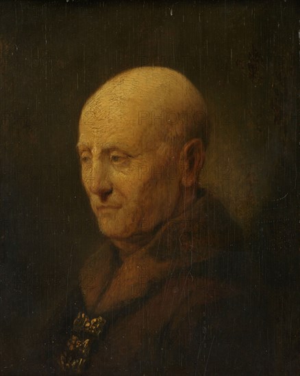 Portrait of a man, perhaps Rembrandt's father, Harmen Gerritsz van Rijn, 1730-1774. Creator: Unknown.