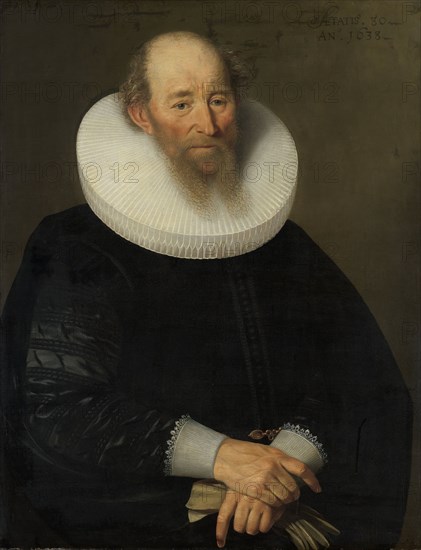 Portrait of an Old Man, 1638. Creator: Samuel Hoffmann.