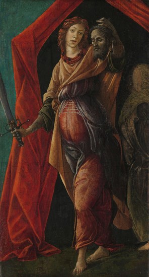 Judith with the Head of Holofernes, c.1497-c.1500. Creator: Sandro Botticelli.