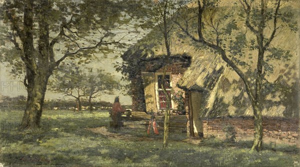 Farmhouse, 1900-1938.  Creator: Willem Henri van Schaik.