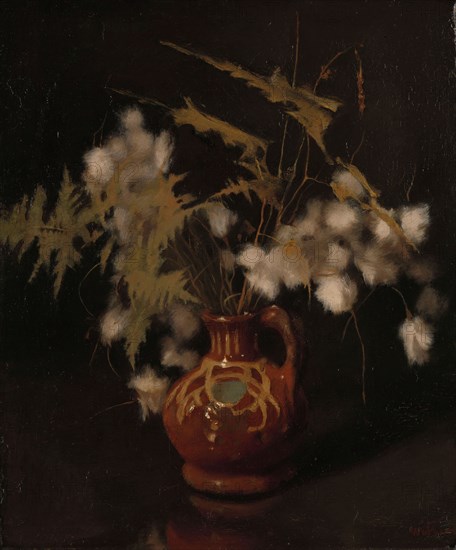 Fluffy Flowers in a Jug, c.1916. Creator: Willem Witsen.