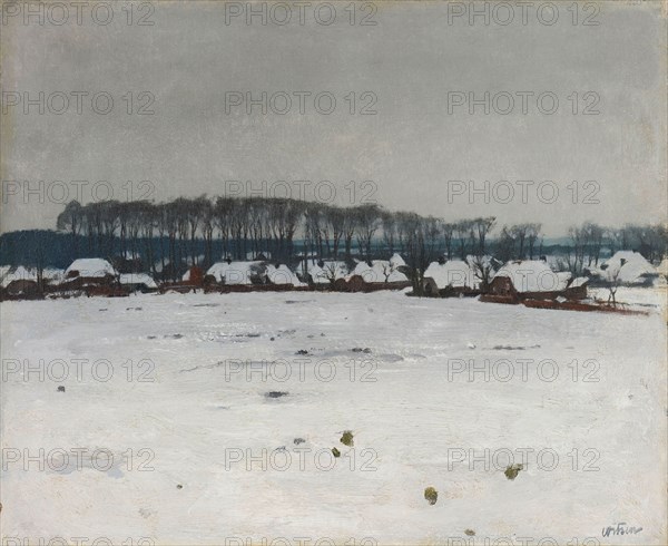 Winter Landscape, c.1885-c.1922. Creator: Willem Witsen.