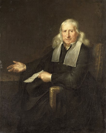 Portrait of Jan van Lennep the Elder (1634-1711). Amsterdam Merchant in Silk, Gold and Silver Cloth  Creator: Anon.